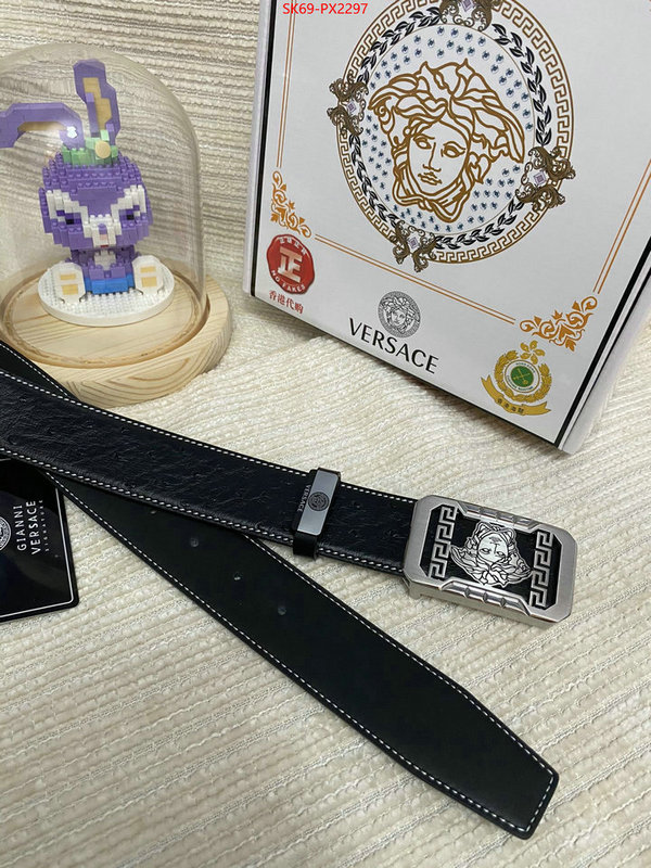 Belts-Versace replica aaaaa+ designer ID: PX2297 $: 69USD