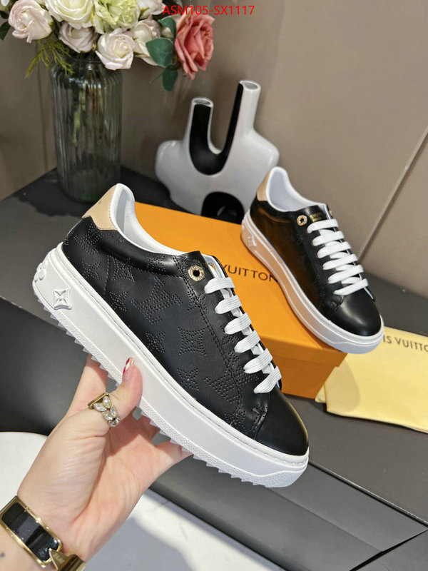 Women Shoes-LV where quality designer replica ID: SX1117 $: 105USD