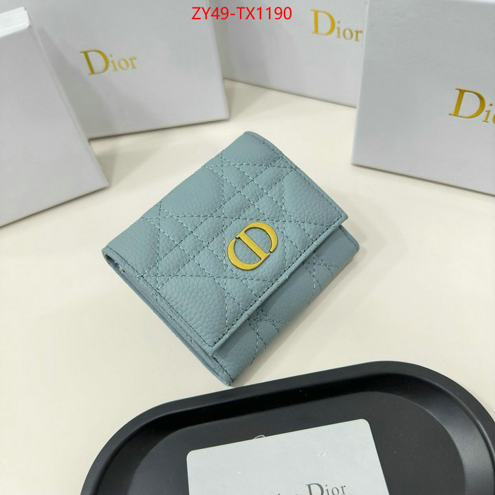 Dior Bags(4A)-Wallet- online from china designer ID: TX1190 $: 49USD,