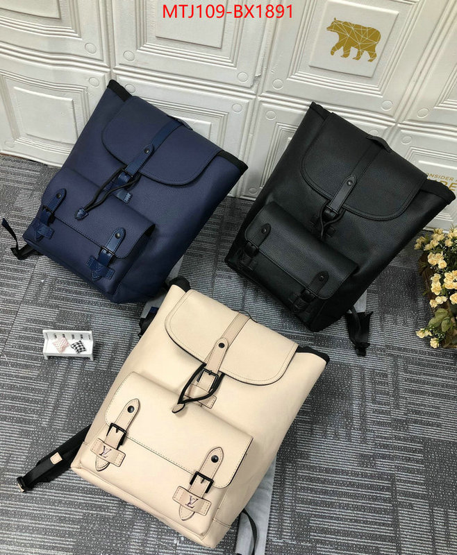 LV Bags(4A)-Backpack- best wholesale replica ID: BX1891 $: 109USD,