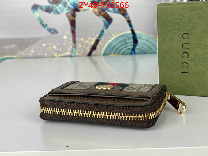 Gucci Bags(4A)-Wallet- 1:1 replica wholesale ID: TX2566 $: 49USD,