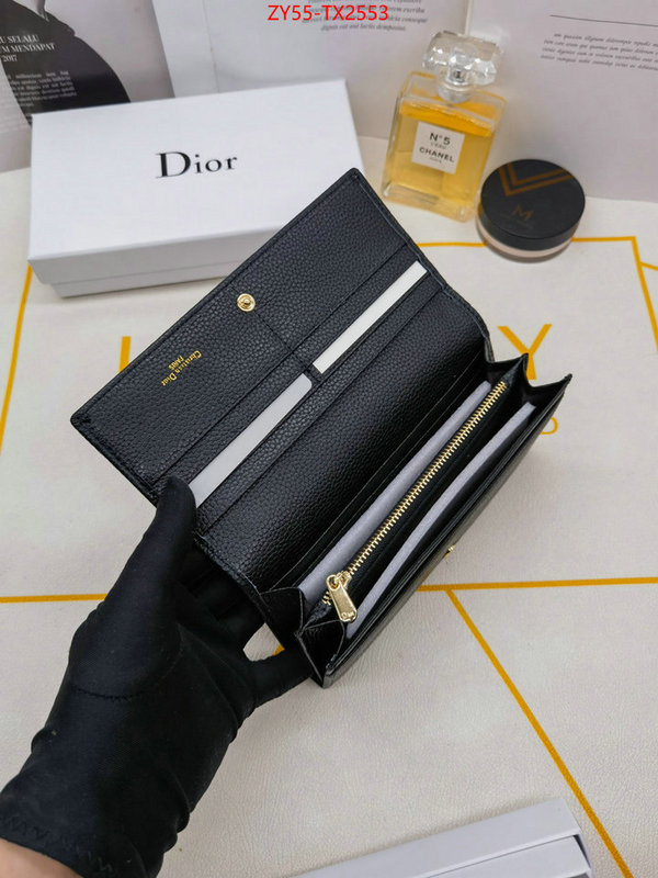 Dior Bags(4A)-Wallet- store ID: TX2553 $: 55USD,