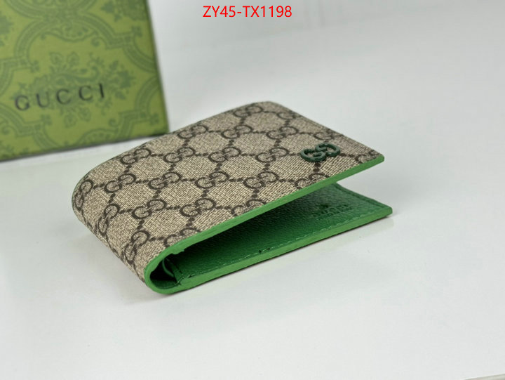 Gucci Bags(4A)-Wallet- we provide top cheap aaaaa ID: TX1198 $: 45USD,