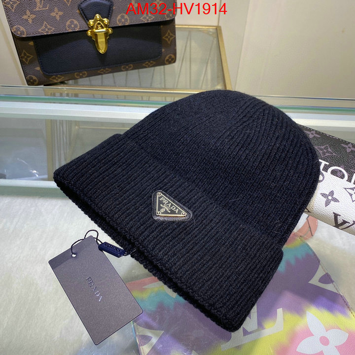 Cap (Hat)-Prada top brands like ID: HV1914 $: 32USD