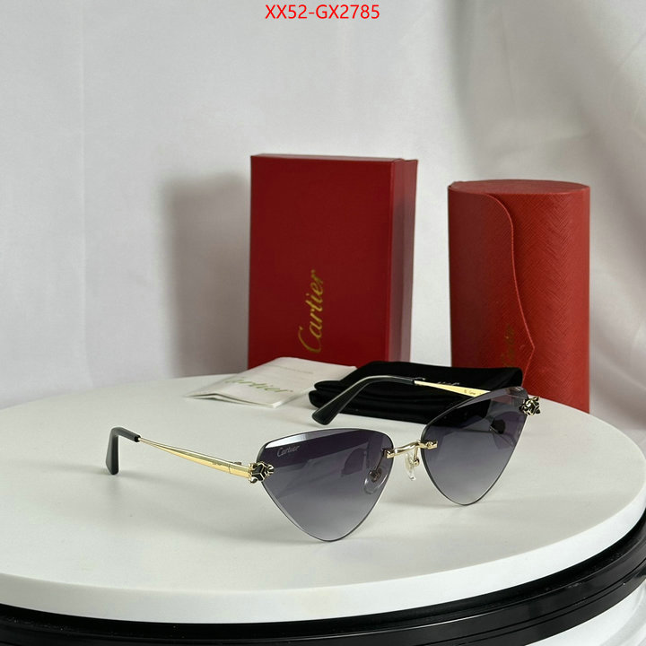Glasses-Cartier quality replica ID: GX2785 $: 52USD