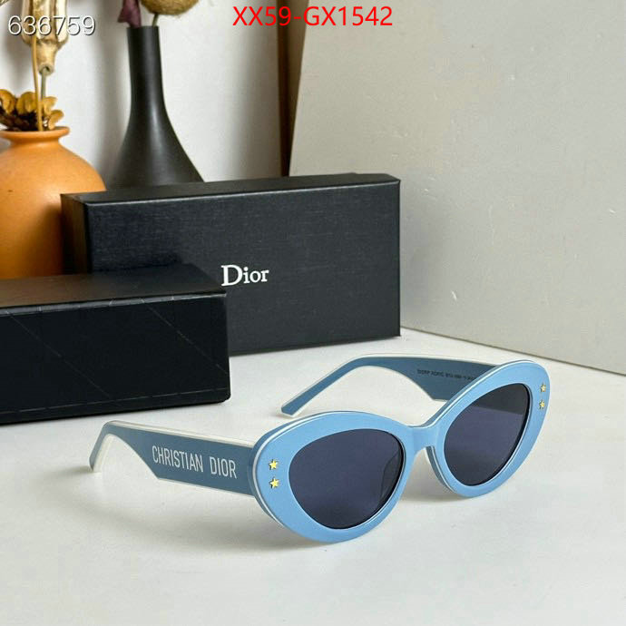 Glasses-Dior high-end designer ID: GX1542 $: 59USD