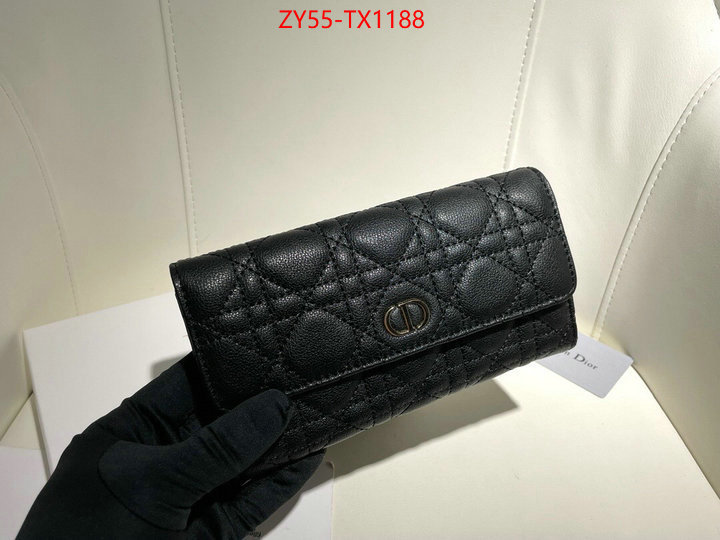 Dior Bags(4A)-Wallet- 7 star replica ID: TX1188 $: 55USD,