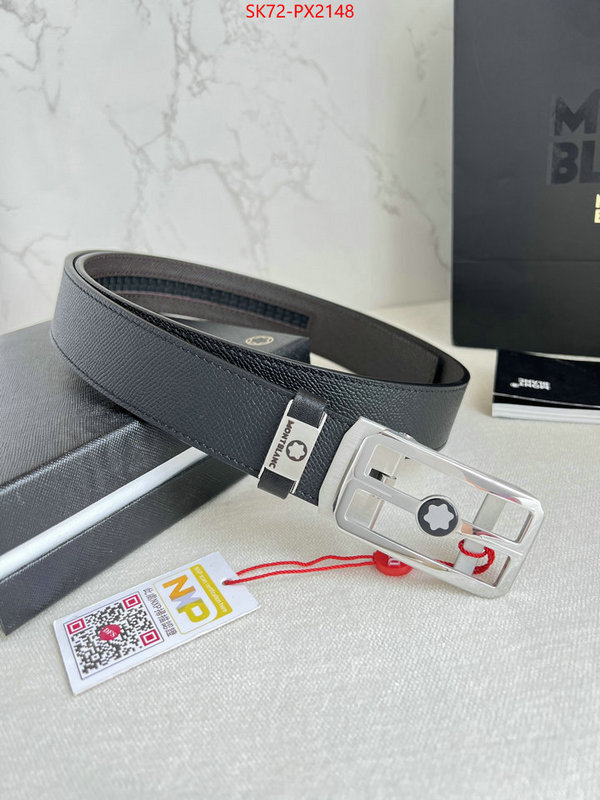 Belts-Montblanc the highest quality fake ID: PX2148 $: 72USD