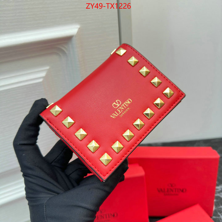 Valentino Bags(4A)-Wallet where to buy high quality ID: TX1226 $: 49USD,