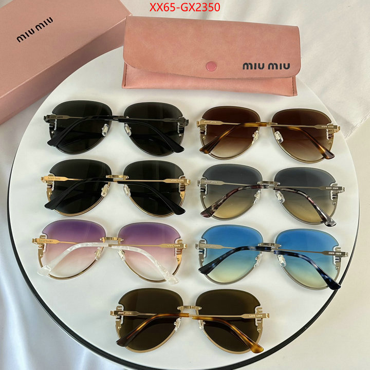 Glasses-Miu Miu top quality website ID: GX2350 $: 65USD