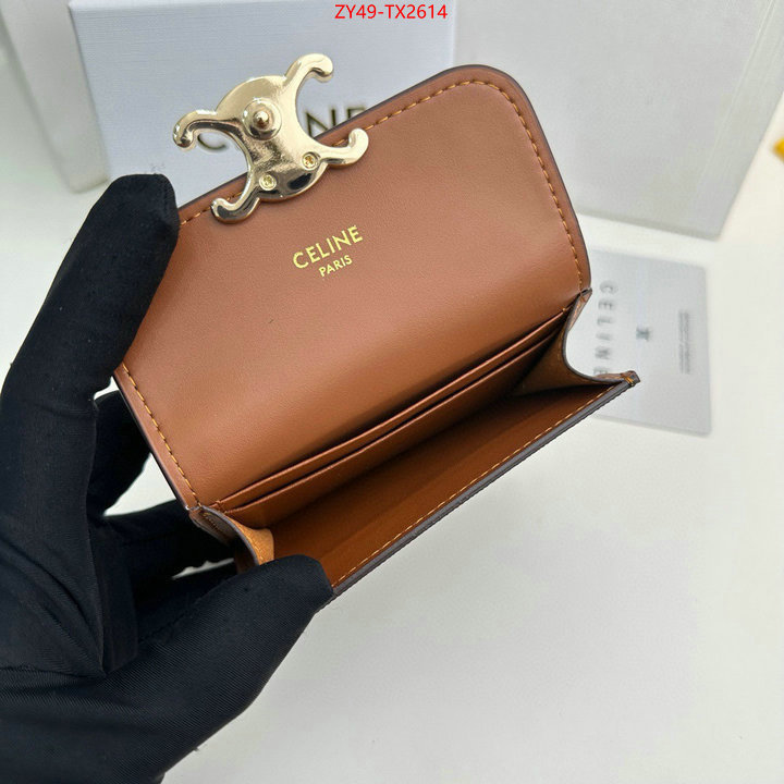 CELINE Bags(4A)-Wallet top fake designer ID: TX2614 $: 49USD,