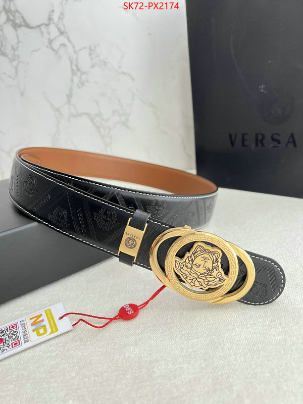 Belts-Versace designer wholesale replica ID: PX2174 $: 72USD