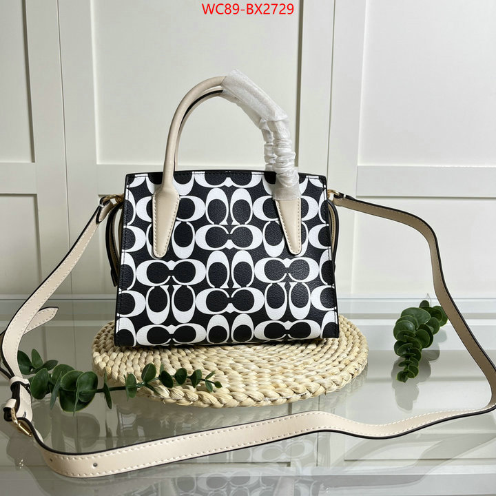 Coach Bags(4A)-Diagonal website to buy replica ID: BX2729 $: 89USD,