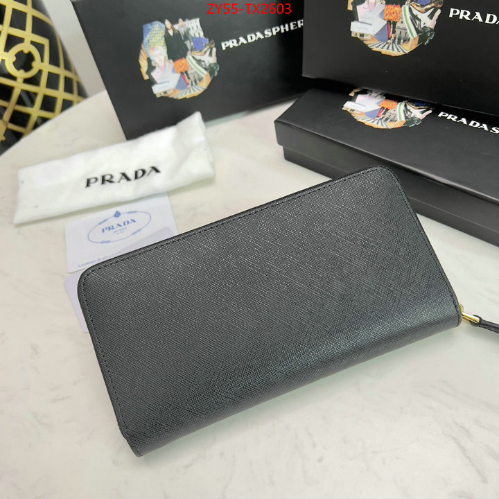 Prada Bags (4A)-Wallet flawless ID: TX2603 $: 55USD,