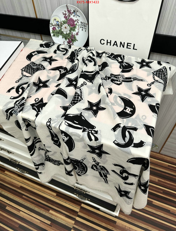 Scarf-Chanel high quality happy copy ID: MX1433 $: 75USD