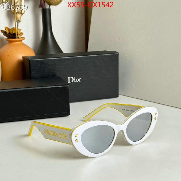 Glasses-Dior high-end designer ID: GX1542 $: 59USD