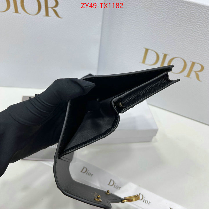 Dior Bags(4A)-Wallet- high quality 1:1 replica ID: TX1182 $: 49USD,
