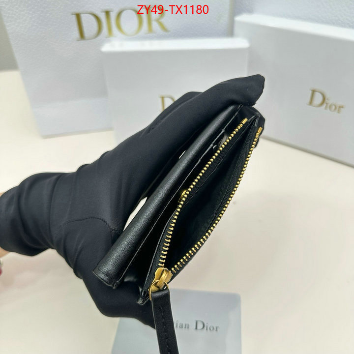 Dior Bags(4A)-Wallet- replicas buy special ID: TX1180 $: 49USD,