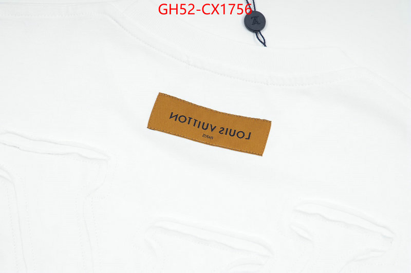 Clothing-LV replica designer ID: CX1756 $: 52USD