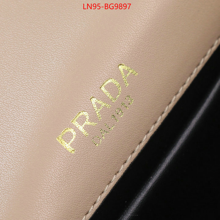 Prada Bags (4A)-Diagonal- fake high quality ID: BG9897 $: 95USD,