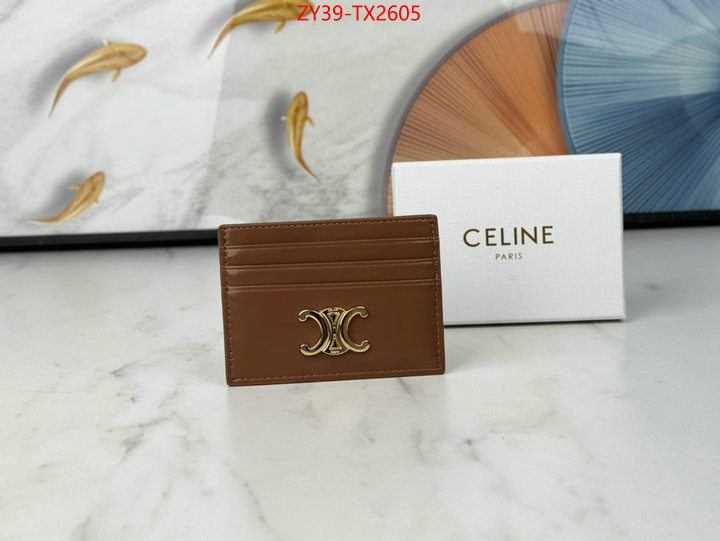 CELINE Bags(4A)-Wallet high quality happy copy ID: TX2605 $: 39USD,