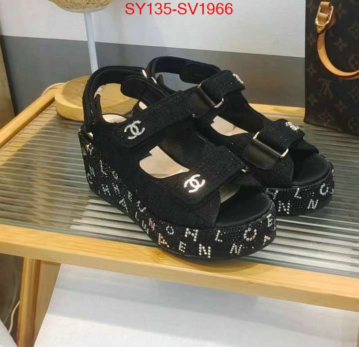 Women Shoes-Chanel 1:1 replica ID: SV1966 $: 135USD