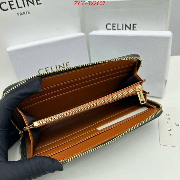 CELINE Bags(4A)-Wallet what is a 1:1 replica ID: TX2607 $: 55USD,