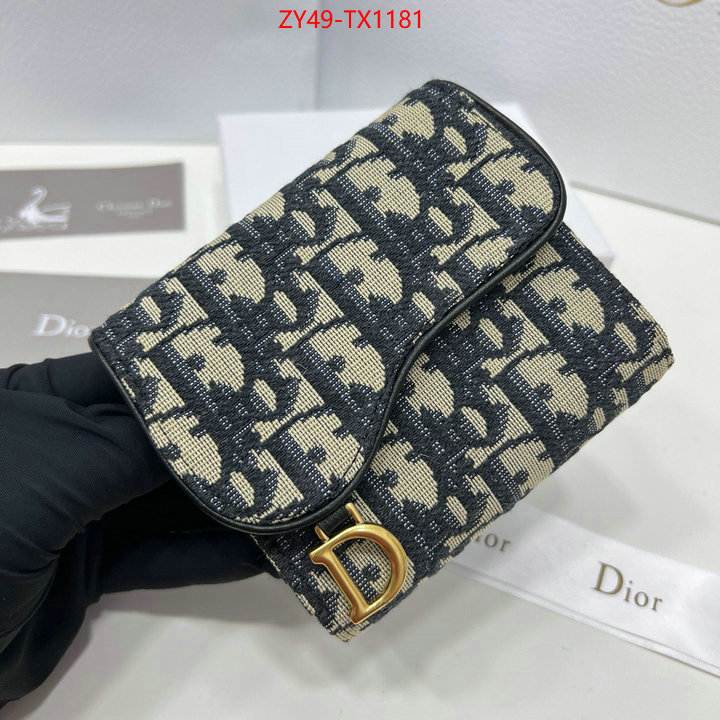 Dior Bags(4A)-Wallet- online from china designer ID: TX1181 $: 49USD,