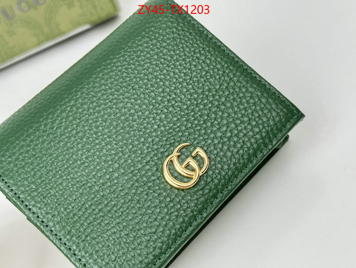 Gucci Bags(4A)-Wallet- high quality perfect ID: TX1203 $: 45USD,