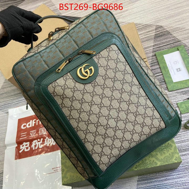 Gucci Bags(TOP)-Backpack- high quality replica designer ID: BG9686 $: 269USD,