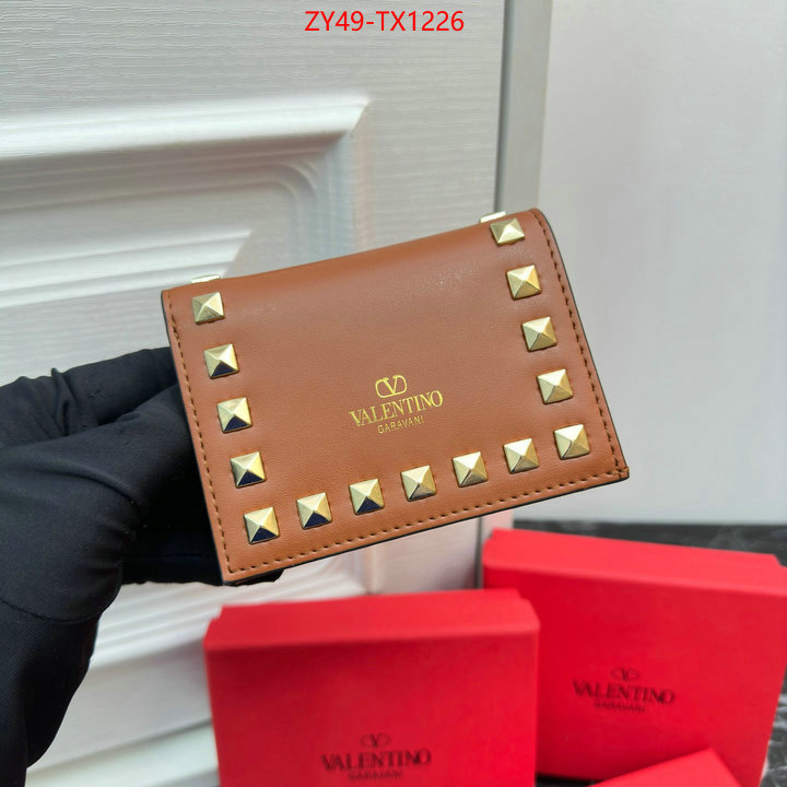 Valentino Bags(4A)-Wallet where to buy high quality ID: TX1226 $: 49USD,