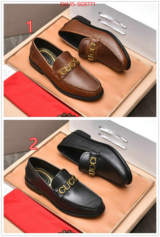 Men Shoes-Gucci best quality fake ID: SG9771 $: 135USD