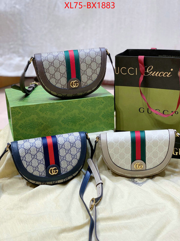 Gucci Bags(4A)-Diagonal- how to start selling replica ID: BX1883 $: 75USD,