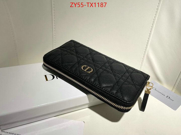 Dior Bags(4A)-Wallet- fake high quality ID: TX1187 $: 55USD,