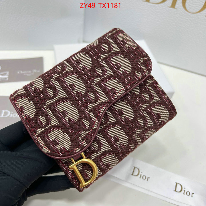 Dior Bags(4A)-Wallet- online from china designer ID: TX1181 $: 49USD,