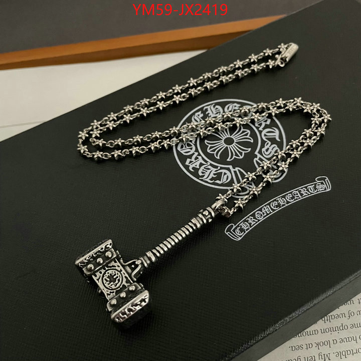 Jewelry-Chrome Hearts high quality designer replica ID: JX2419 $: 59USD