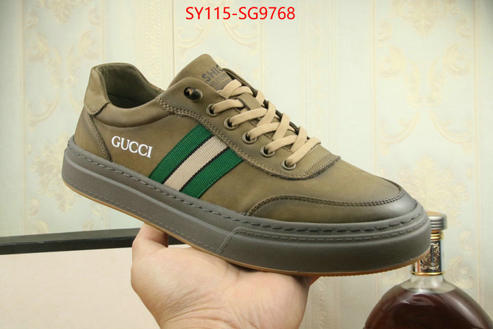 Men Shoes-Gucci fashion designer ID: SG9768 $: 115USD