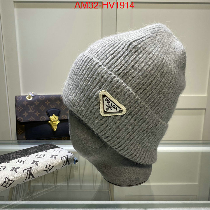 Cap (Hat)-Prada top brands like ID: HV1914 $: 32USD