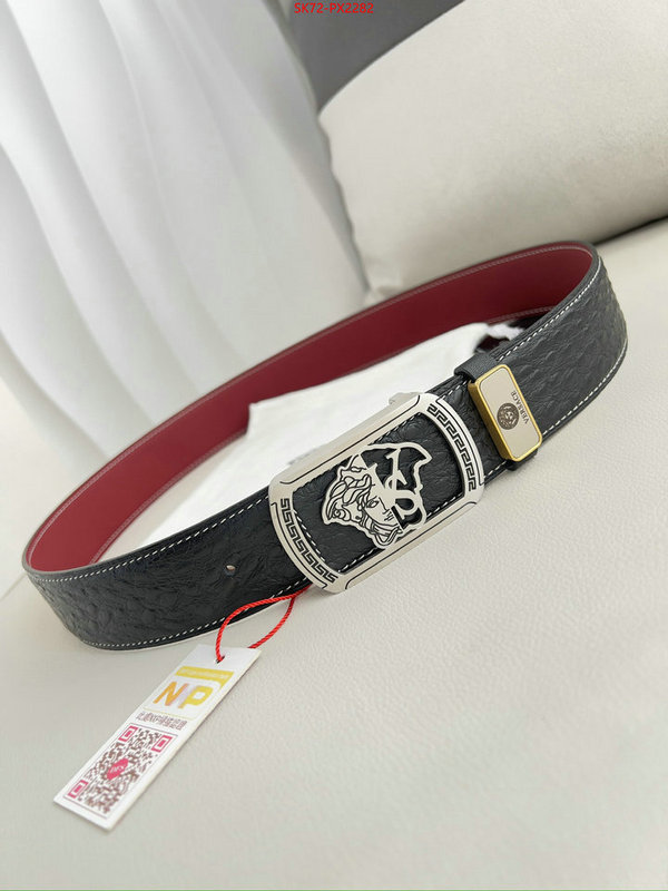 Belts-Versace 2023 replica ID: PX2282 $: 72USD