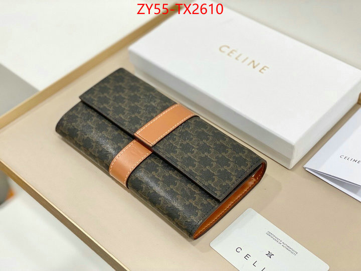 CELINE Bags(4A)-Wallet 7 star collection ID: TX2610 $: 55USD,