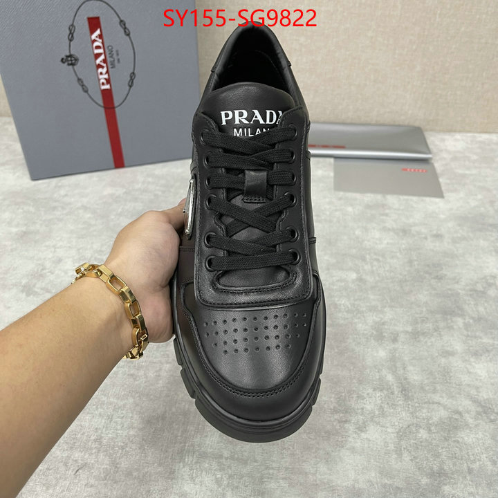 Men shoes-Prada counter quality ID: SG9822 $: 155USD