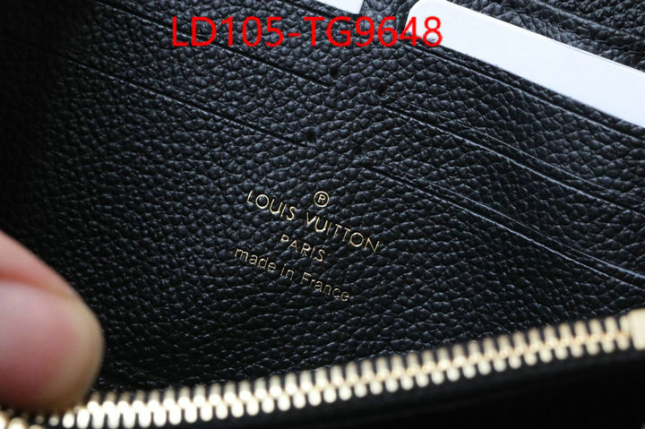 LV Bags(TOP)-Wallet high quality replica ID: TG9648 $: 105USD,