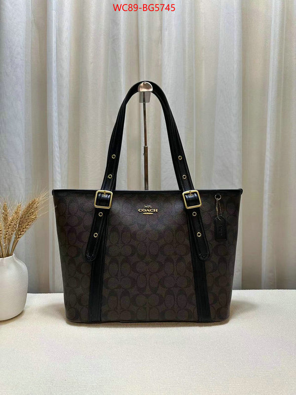 Coach Bags(4A)-Tote- online sale ID: BG5745 $: 89USD,