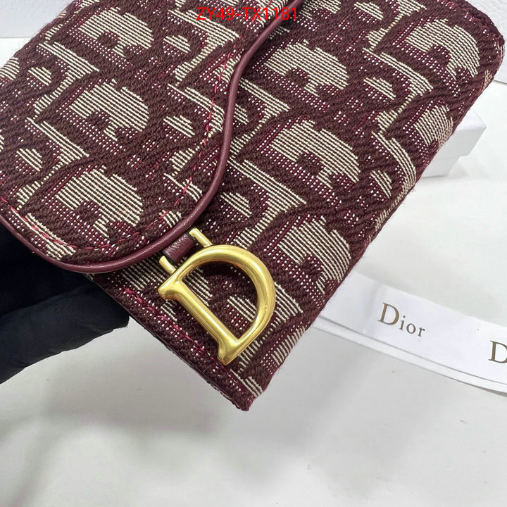 Dior Bags(4A)-Wallet- online from china designer ID: TX1181 $: 49USD,