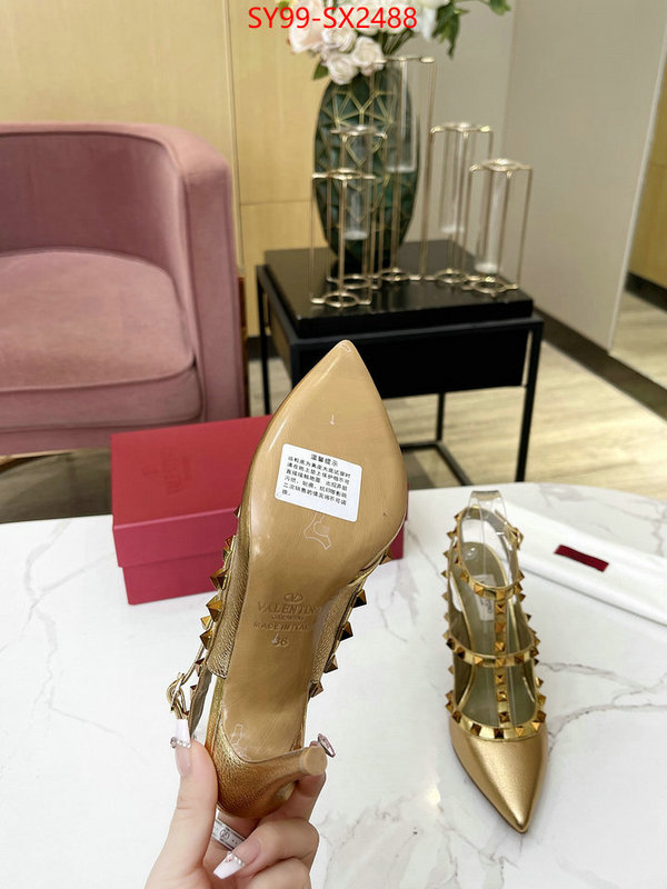 Women Shoes-Valentino sell online luxury designer ID: SX2488 $: 99USD