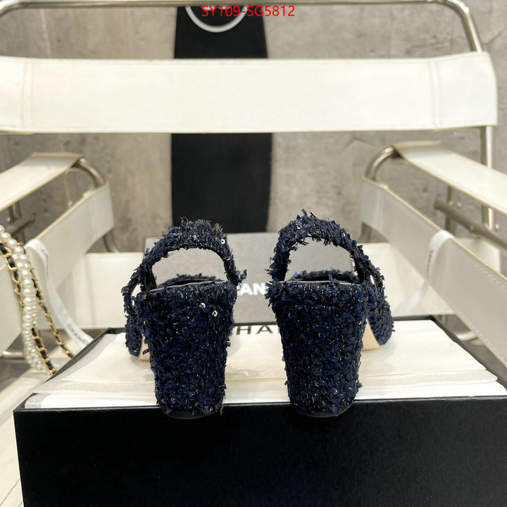 Women Shoes-Chanel fake designer ID: SG5812 $: 109USD