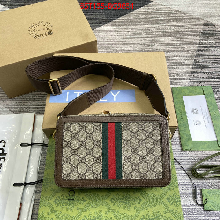 Gucci Bags(TOP)-Diagonal- where could you find a great quality designer ID: BG9684 $: 185USD,