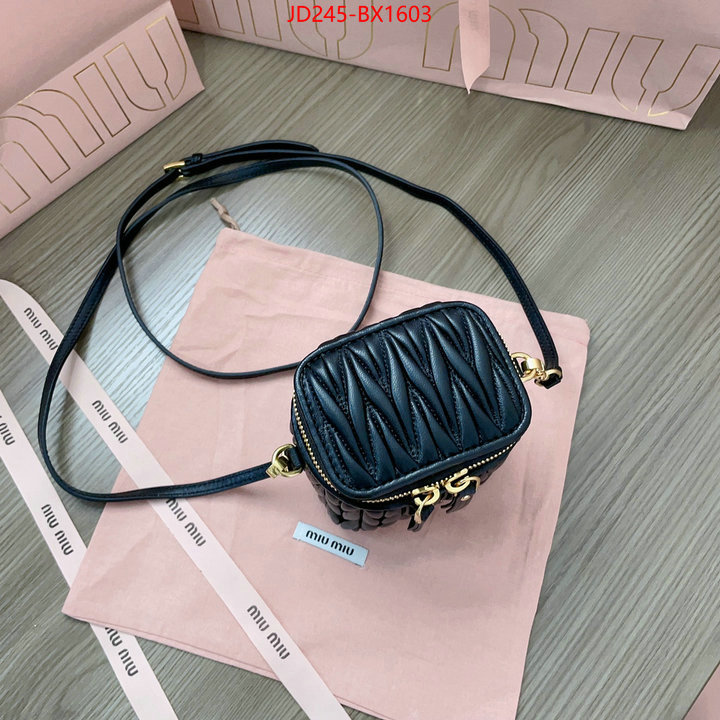 Miu Miu Bags(TOP)-Diagonal- where can i buy ID: BX1603 $: 245USD