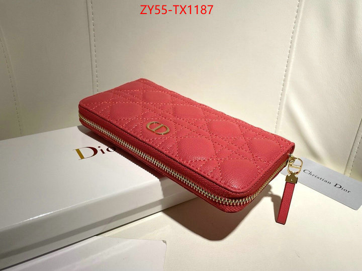 Dior Bags(4A)-Wallet- fake high quality ID: TX1187 $: 55USD,