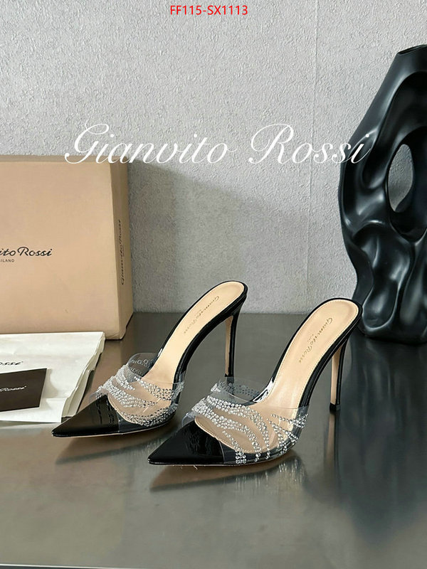 Women Shoes-Gianvito Rossi 2023 luxury replicas ID: SX1113 $: 115USD